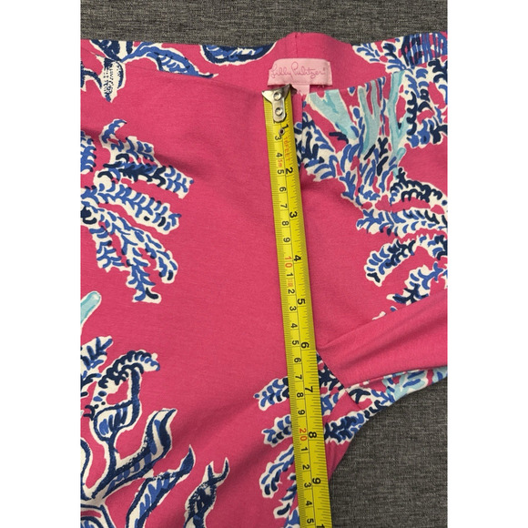 Lilly Pulitzer Georgia May Palazzo in Capri Pink Samba Print Size XS Stretch - Picture 4 of 8